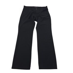 Alberto Modern Fit Ceramica Pants Polyester Viscose Elastane Black Men's 36x34
